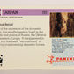 Wildlife In Danger WWF 1992 Trading Card #88 Tarpan ENG L020893