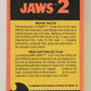 Jaws 2 - 1978 Trading Card #53 Aiming Against The Monster FR-ENG OPC L020948