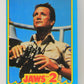 Jaws 2 - 1978 Trading Card Sticker #1 Roy Scheider ENG O-Pee-Chee L020955