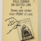 Jaws 2 - 1978 Trading Card Sticker #6 Aiming Against The Monster ENG OPC L020960