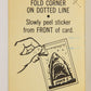 Jaws 2 - 1978 Trading Card Sticker #7 Brody Clinging To Life ENG O-Pee-Chee L020961
