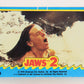 Jaws 2 - 1978 Trading Card Sticker #8 Shark Prey ENG O-Pee-Chee L020962