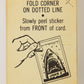 Jaws 2 - 1978 Trading Card Sticker #11 The Supreme Moment Of Fear ENG OPC L020965