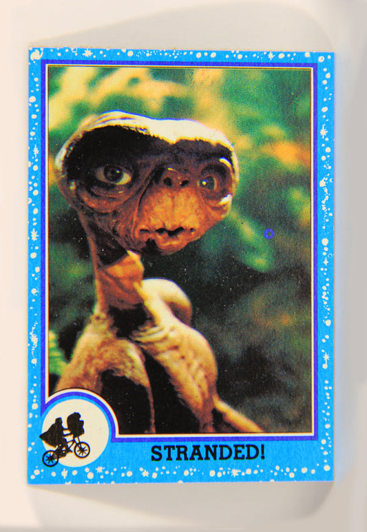 E.T. The Extra-Terrestrial 1982 Trading Card #3 Stranded ENG Topps L020968