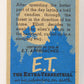 E.T. The Extra-Terrestrial 1982 Trading Card #8 The Vigil ENG Topps L020973