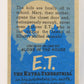 E.T. The Extra-Terrestrial 1982 Trading Card #21 A Quick Disguise ENG Topps L020986