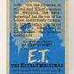 E.T. The Extra-Terrestrial 1982 Trading Card #22 Alone In The House ENG Topps L020987
