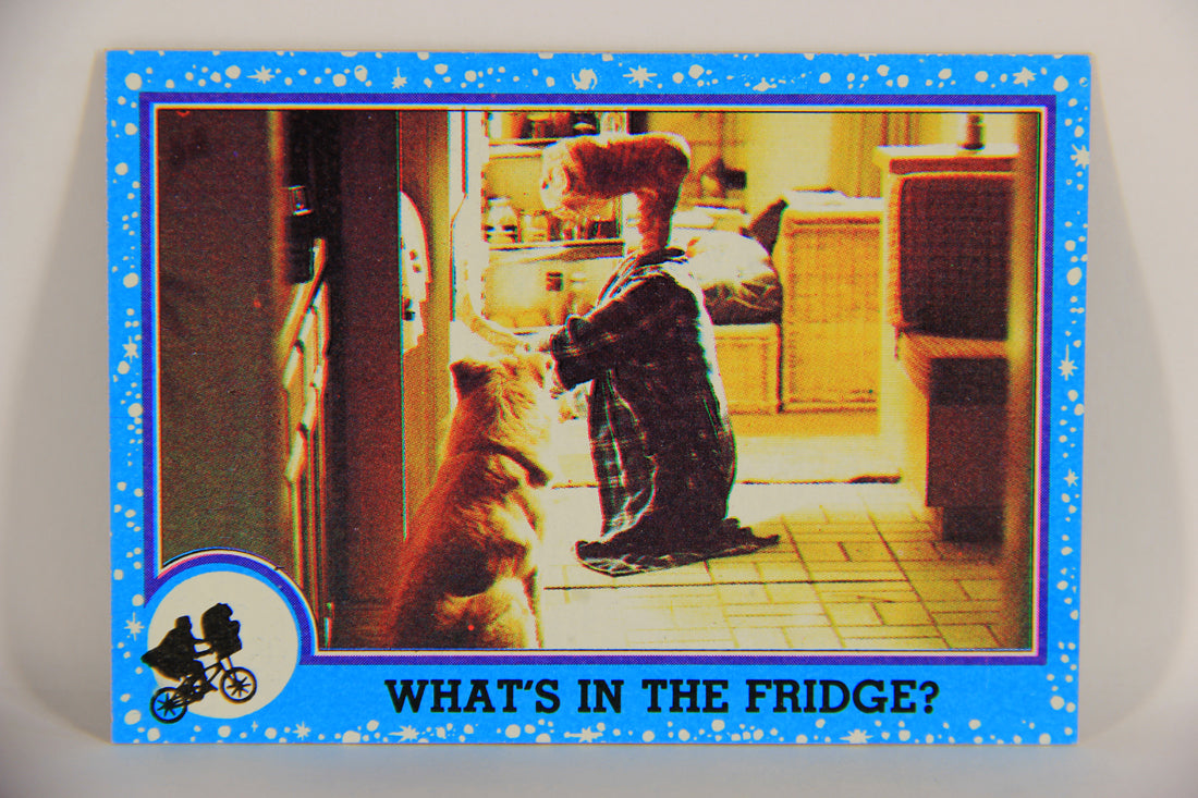 E.T. The Extra-Terrestrial 1982 Trading Card #25 What's In The Fridge ENG Topps L020990
