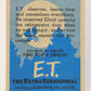E.T. The Extra-Terrestrial 1982 Trading Card #25 What's In The Fridge ENG Topps L020990