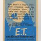 E.T. The Extra-Terrestrial 1982 Trading Card #26 Time For A Snack ENG Topps L020991