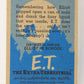 E.T. The Extra-Terrestrial 1982 Trading Card #27 Unearthly Thirst ENG Topps L020992
