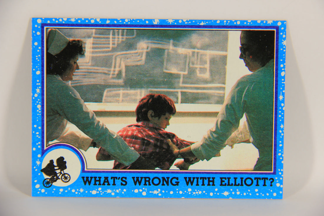 E.T. The Extra-Terrestrial 1982 Card #34 What's Wrong With Elliott ENG Topps L020999