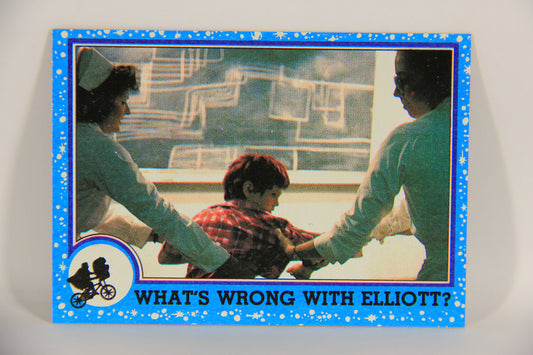E.T. The Extra-Terrestrial 1982 Card #34 What's Wrong With Elliott ENG Topps L020999