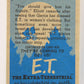 E.T. The Extra-Terrestrial 1982 Trading Card #37 Comic Strip Strategy ENG Topps L021002