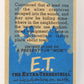 E.T. The Extra-Terrestrial 1982 Trading Card #39 The Listeners ENG Topps L021004