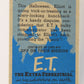E.T. The Extra-Terrestrial 1982 Trading Card #42 Elliott's Disguise ENG Topps L021007