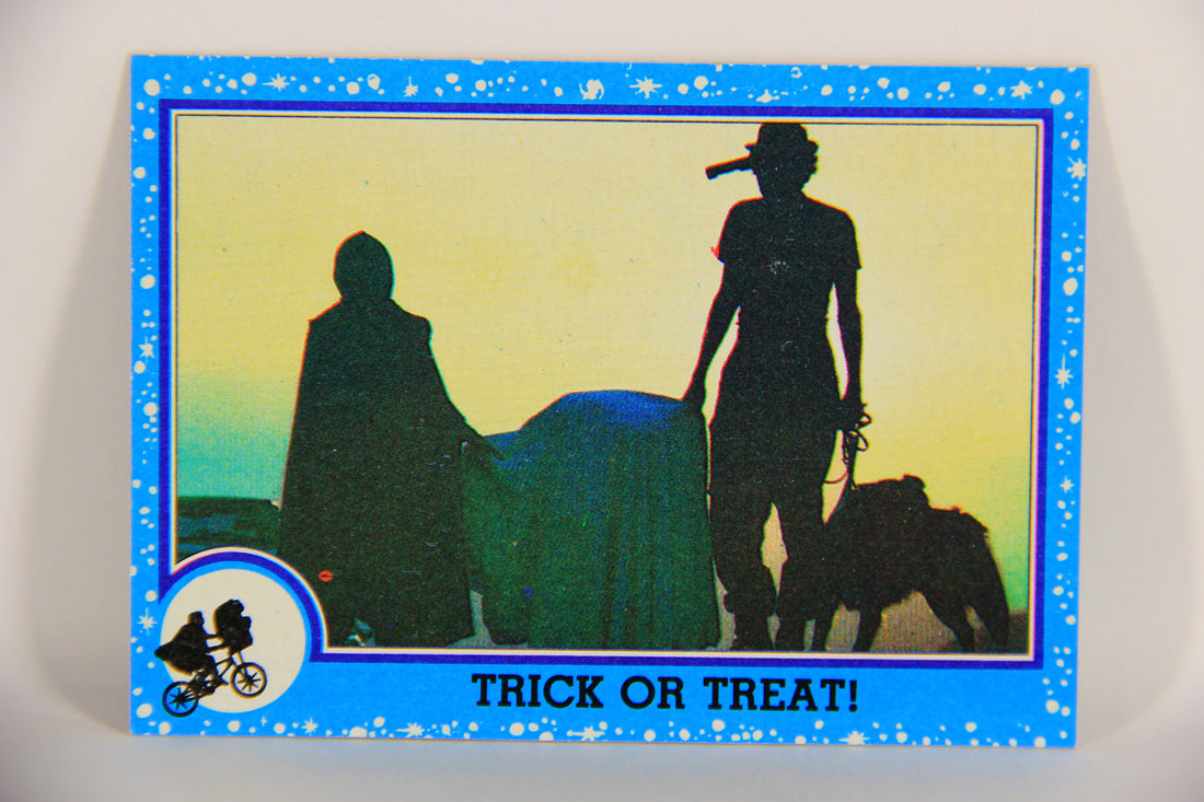 E.T. The Extra-Terrestrial 1982 Trading Card #44 Trick Or Treat ENG Topps L021009