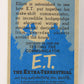 E.T. The Extra-Terrestrial 1982 Trading Card #47 E.T. Phones Home ENG Topps L021012