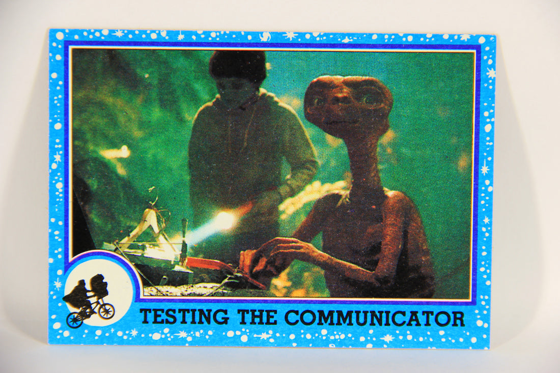 E.T. The Extra-Terrestrial 1982 Card #48 Testing The Communicator ENG Topps L021013