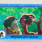 E.T. The Extra-Terrestrial 1982 Trading Card #49 Message Into Space ENG Topps L021014