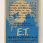 E.T. The Extra-Terrestrial 1982 Trading Card #50 Did They Hear You ENG Topps L021015