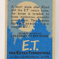 E.T. The Extra-Terrestrial 1982 Trading Card #51 Their Home Besieged ENG Topps L021016