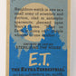 E.T. The Extra-Terrestrial 1982 Trading Card #53 The Investigators ENG Topps L021018