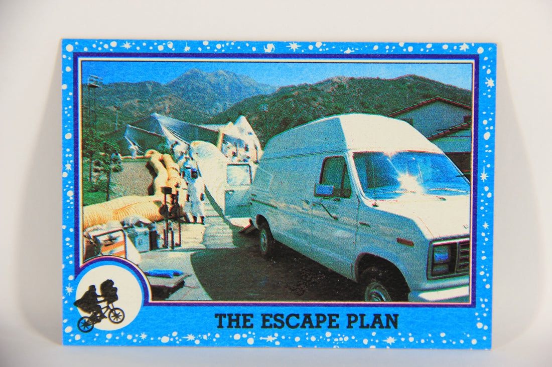 E.T. The Extra-Terrestrial 1982 Trading Card #60 The Escape Plan ENG Topps L021025