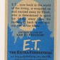 E.T. The Extra-Terrestrial 1982 Trading Card #61 All Bundled Up ENG Topps L021026