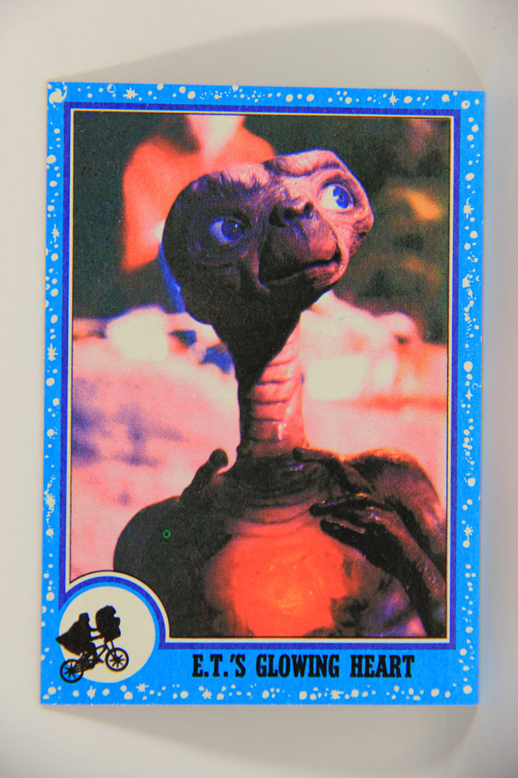 E.T. The Extra-Terrestrial 1982 Trading Card #68 E.T.'s Glowing Heart ENG Topps L021033