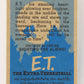 E.T. The Extra-Terrestrial 1982 Trading Card #68 E.T.'s Glowing Heart ENG Topps L021033