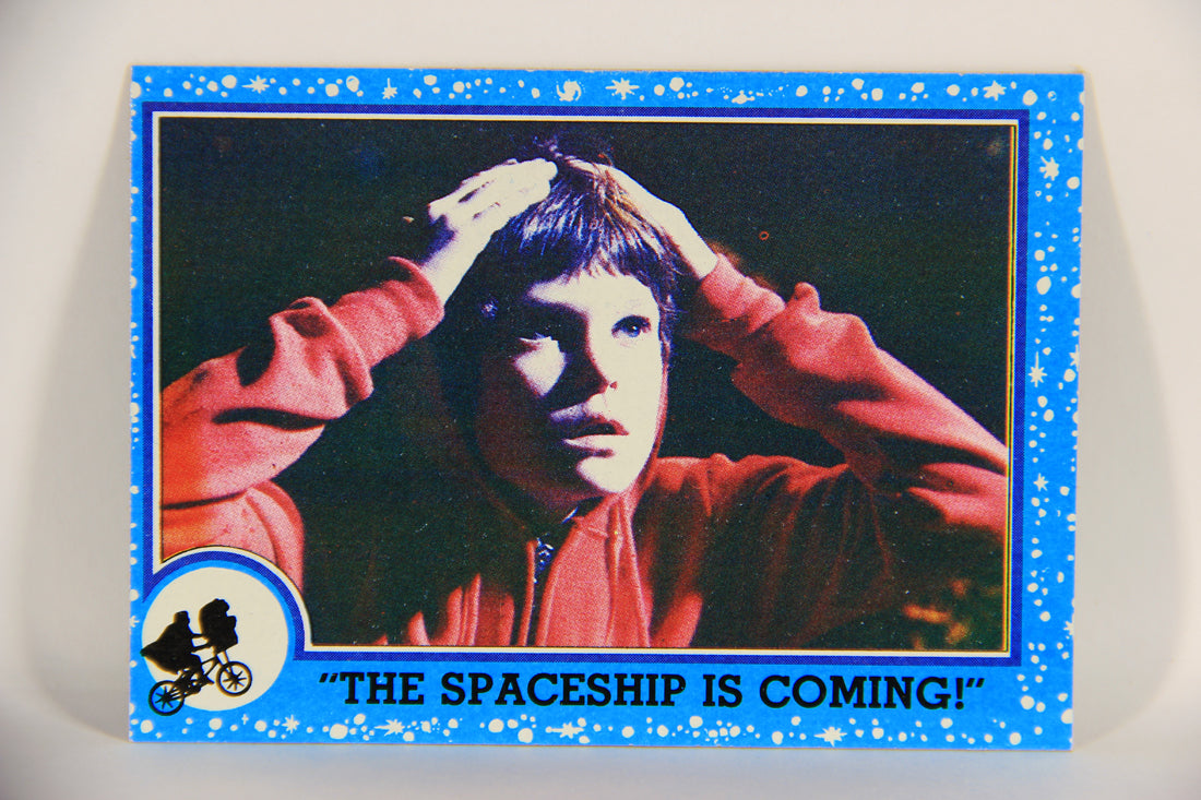 E.T. The Extra-Terrestrial 1982 Card #70 The Spaceship Is Coming ENG Topps L021035