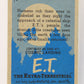 E.T. The Extra-Terrestrial 1982 Card #70 The Spaceship Is Coming ENG Topps L021035