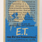 E.T. The Extra-Terrestrial 1982 Trading Card #79 Spaceship Interior ENG Topps L021044