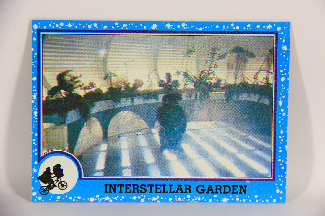 E.T. The Extra-Terrestrial 1982 Trading Card #80 Interstellar Garden ENG Topps L021045