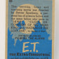 E.T. The Extra-Terrestrial 1982 Trading Card #83 E.T.'s Director ENG Topps L021048