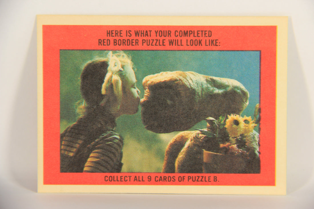 E.T. The Extra-Terrestrial 1982 Trading Card Sticker #12 E.T. Extremely Short-Printed L021064