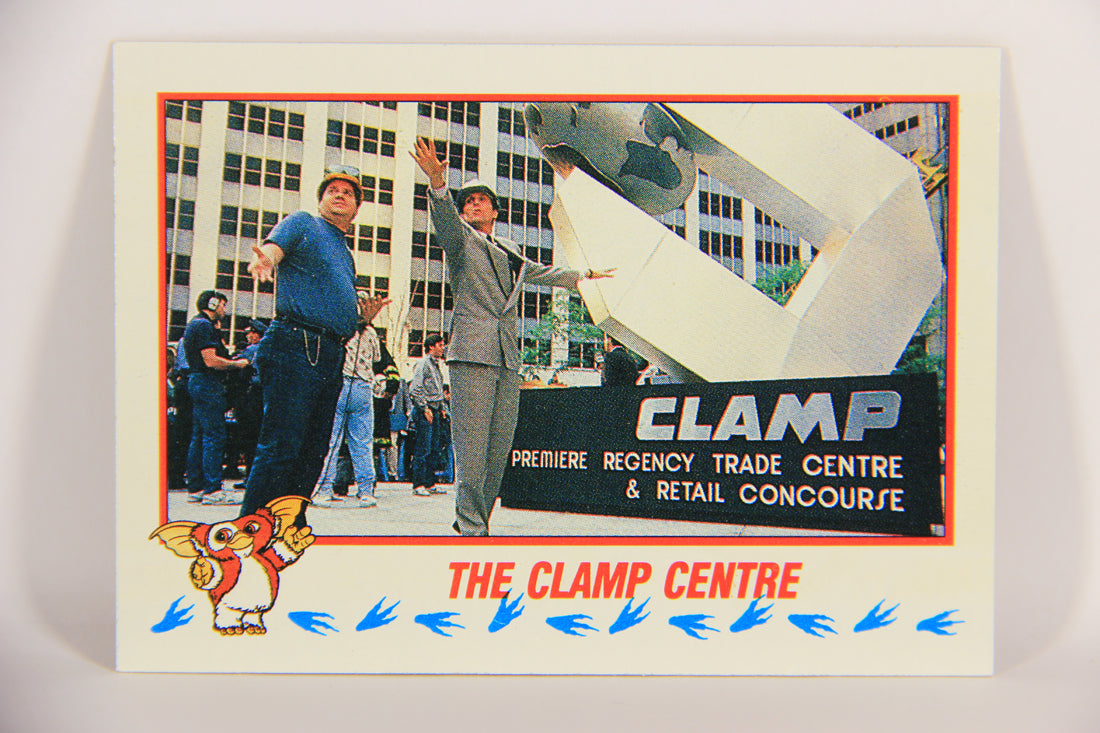 Gremlins 2 The New Batch 1990 Trading Card #24 The Clamp Centre ENG L021073