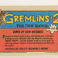 Gremlins 2 The New Batch 1990 Trading Card #32 Birth Of New Mogwais ENG L021078