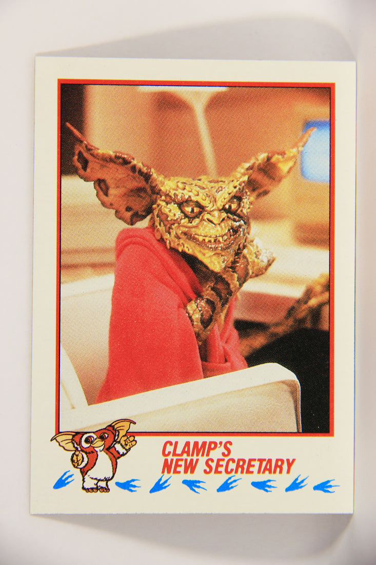 Gremlins 2 The New Batch 1990 Trading Card #43 Clamp's New Secretary ENG L021081