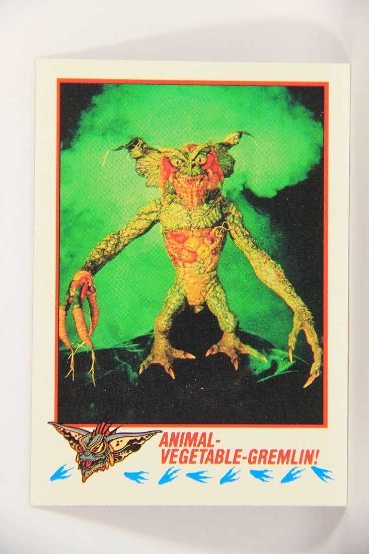 Gremlins 2 The New Batch 1990 Trading Card #46 Animal - Vegetable - Gremlin L021084