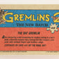 Gremlins 2 The New Batch 1990 Trading Card #48 The Bat Gremlin ENG L021086