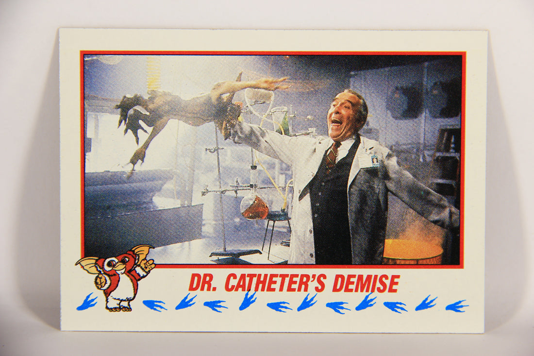 Gremlins 2 The New Batch 1990 Trading Card #59 Dr. Catheter's Demise ENG L021088