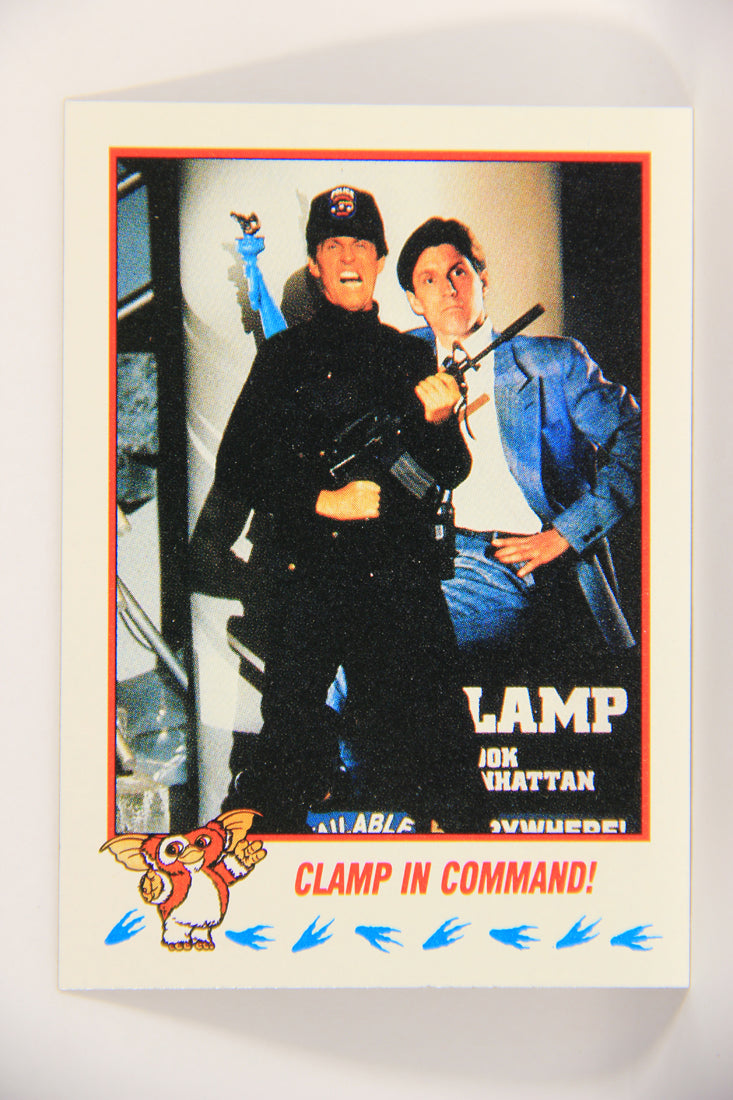 Gremlins 2 The New Batch 1990 Trading Card #86 Clamp In Command ENG L021093