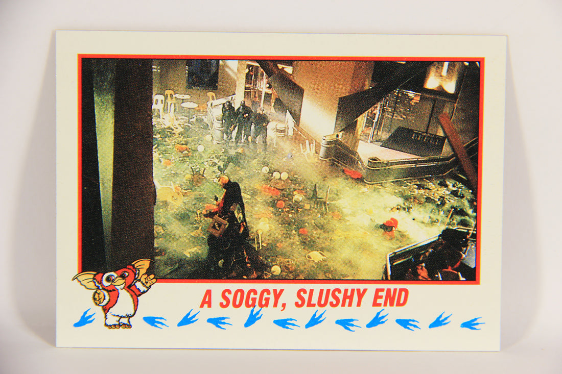 Gremlins 2 The New Batch 1990 Trading Card #87 A Soggy Slushy End ENG L021094