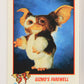 Gremlins 2 The New Batch 1990 Trading Card #88 Gizmo's Farewell ENG L021095