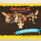 Gremlins 2 The New Batch 1990 Sticker Card #2 Mogwai Invasion ENG Green Border L021099