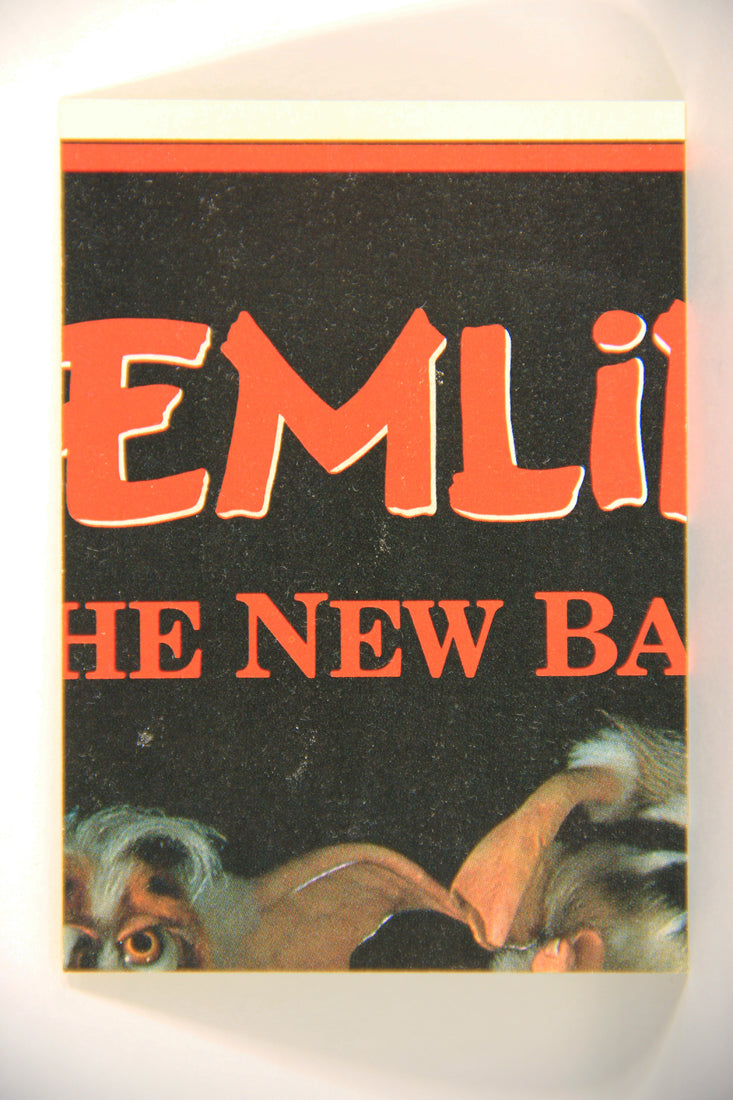 Gremlins 2 New Batch 1990 Sticker Card #4 George The Mogwai ENG Red Border L021102