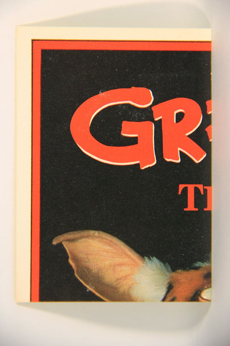 Gremlins 2 The New Batch 1990 Sticker Card #5 Lenny The Mogwai ENG Red Border L021104