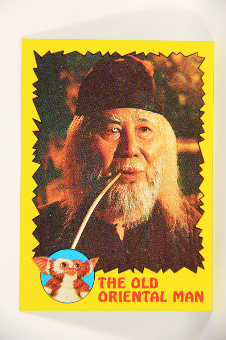 Gremlins 1984 Trading Card #3 The Old Oriental Man ENG Topps L021118